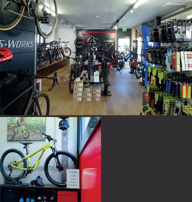 Grosse Bikemarken bei Schmid Velosport Grosse Bikemarken bei Schmid Velosport