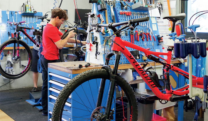 Exzellente Werkstatt Schmid Velosport Exzellente Werkstatt Schmid Velosport